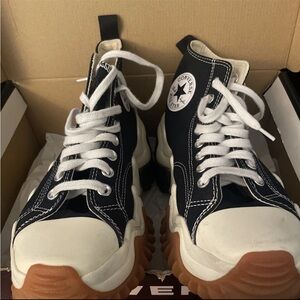 Converse Black and White High-Top Sneakers